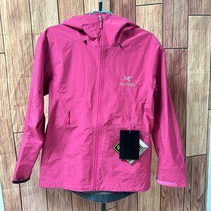 Women's Lightweight Arcteryx Ski Jacket Solid Color Casual Sports Waterproof